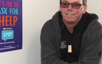 Billy Harris encourages his workmates to check in on each other this Men's Health Week.